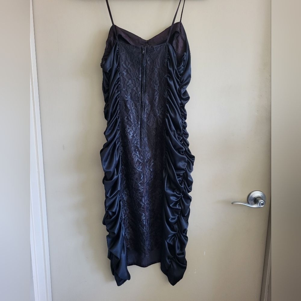 Velvet, Lace & Faux Leather Slip Dress ๐ฅ - Picture 7 of 8